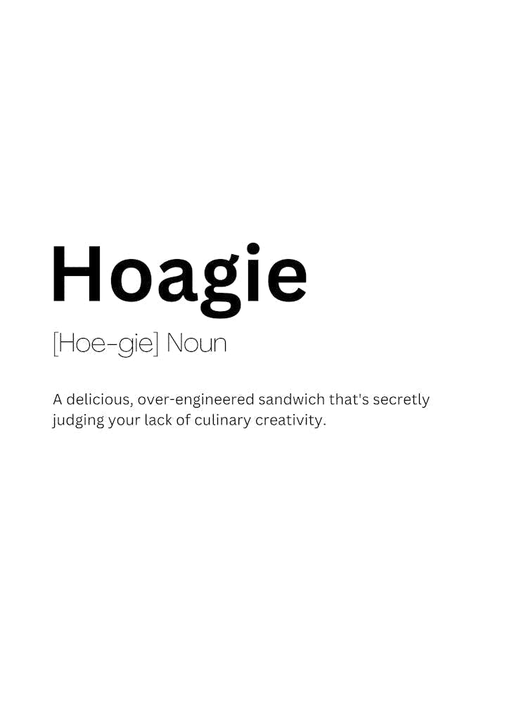 Hoagie Definition Meaning