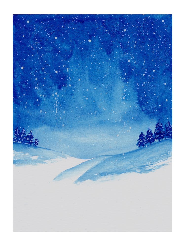 Snowy Winter Landscape