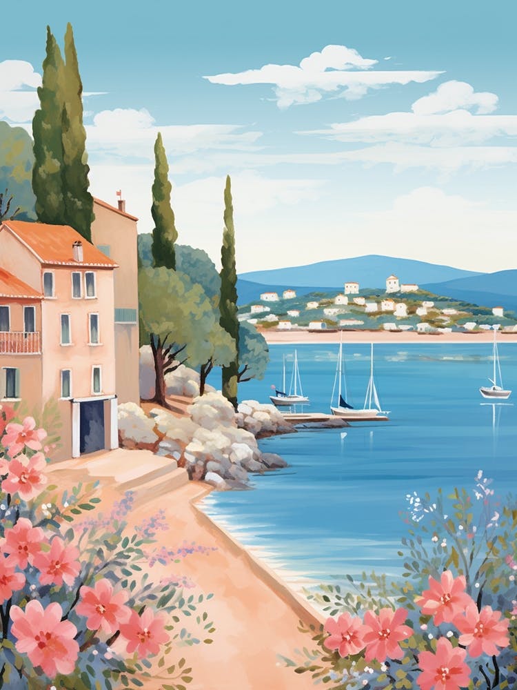 Saint Tropez France 2 Illustration