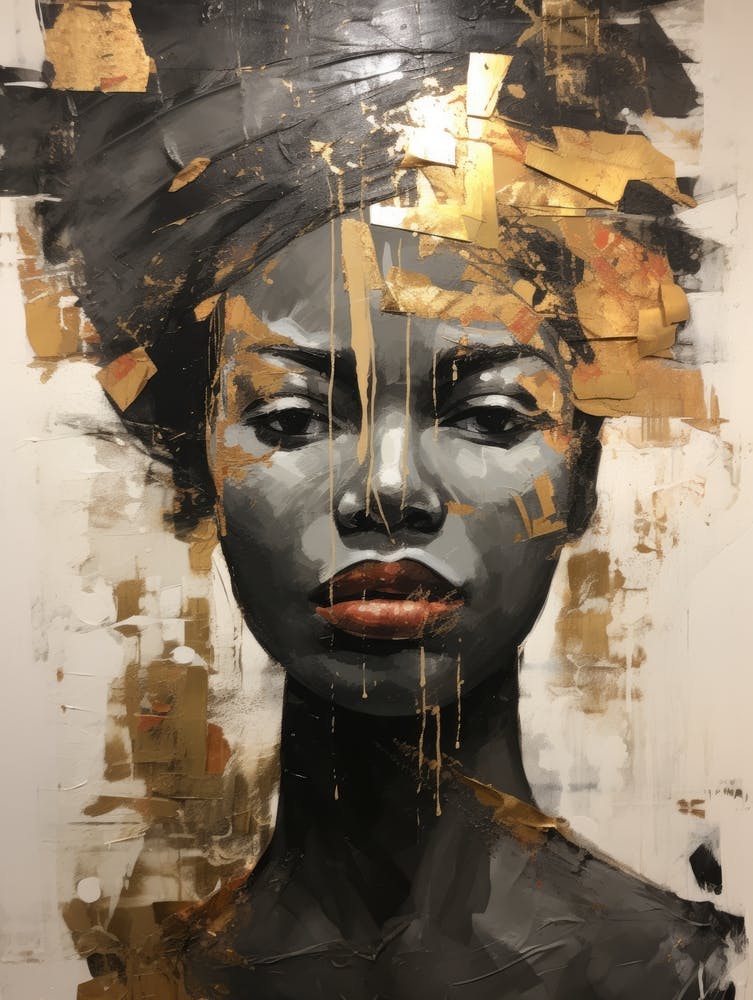 Gold & Black 1