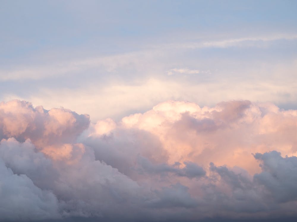 Dreamy pastel pink clouds at sunset in Stavanger, Norway - nature and travel photography by Christa Stroo. Great for a dorm or a bedroom.