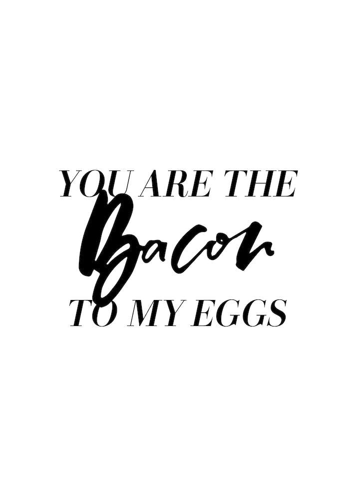 You Are The Bacon Couple Portrait