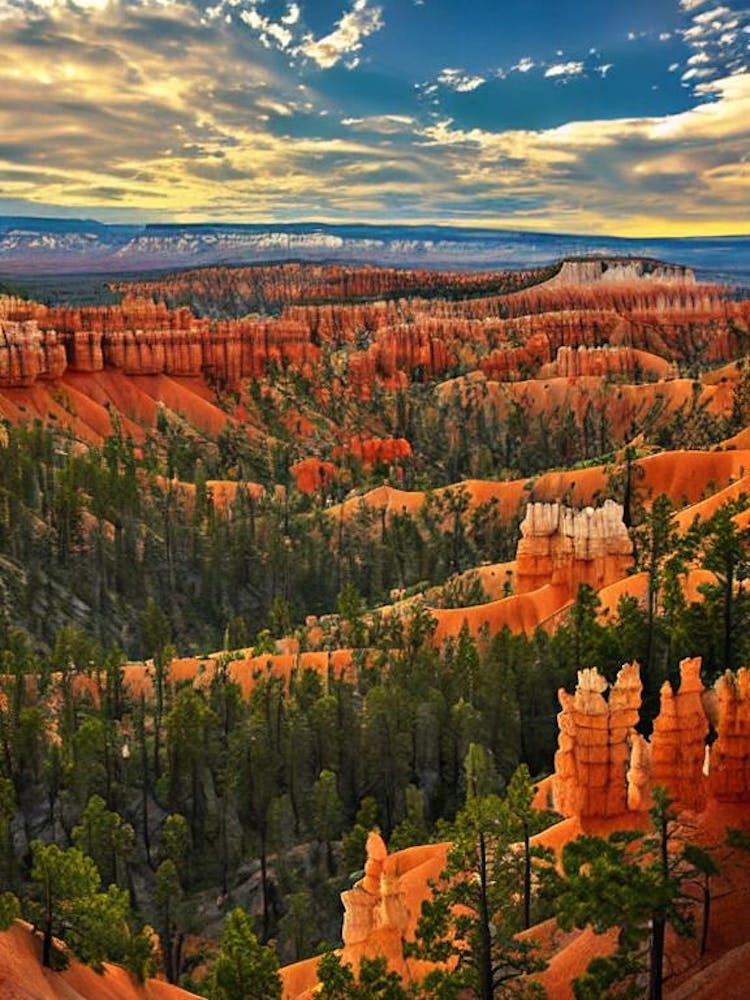 Bryce Canyon National Park 2 United States Of America Vintage Poster