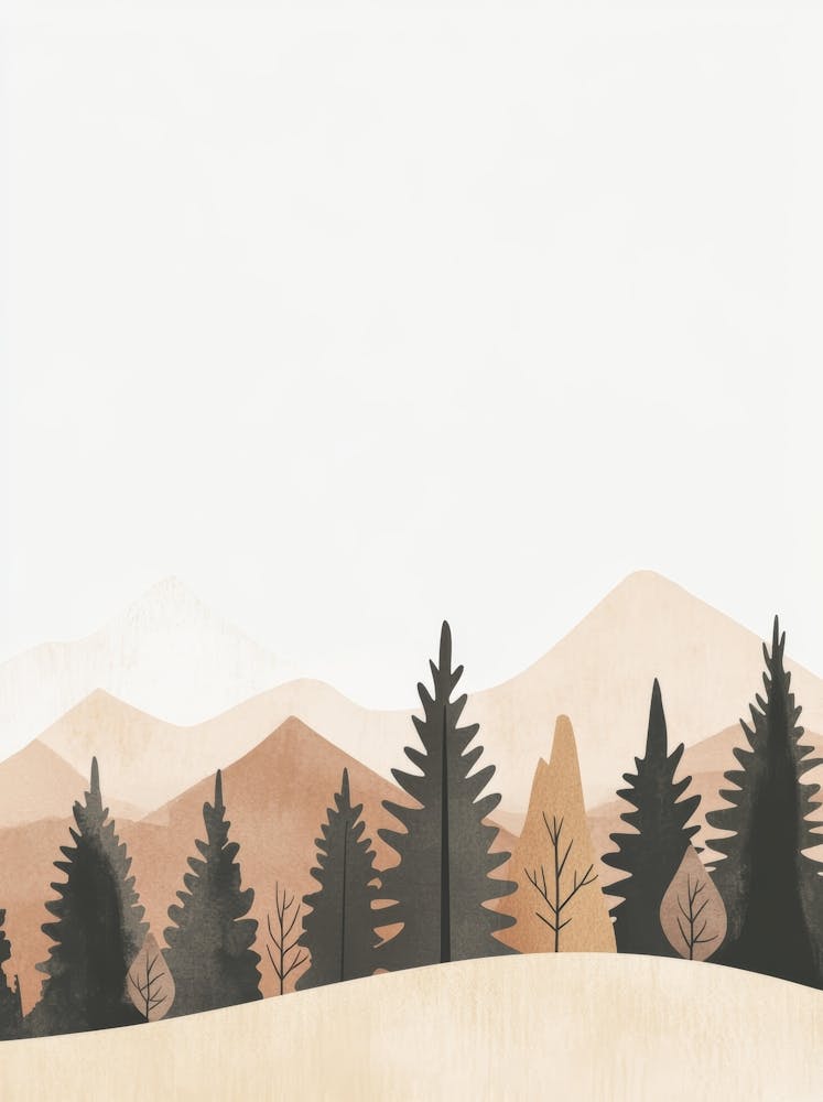 Watercolor Landscape 001