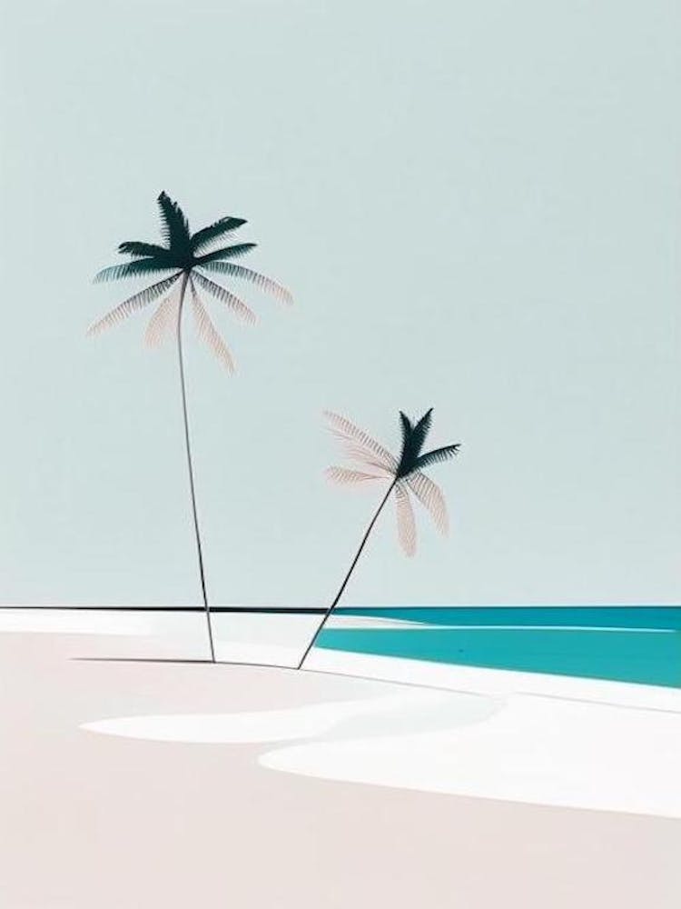 Muri Beach Cook Islands Simplistic Tropical Destination