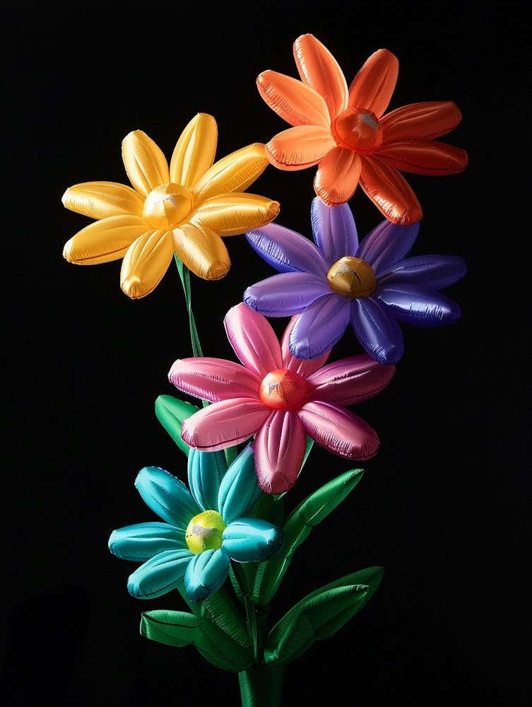 Bright Inflatable Flowers Edelweiss 1