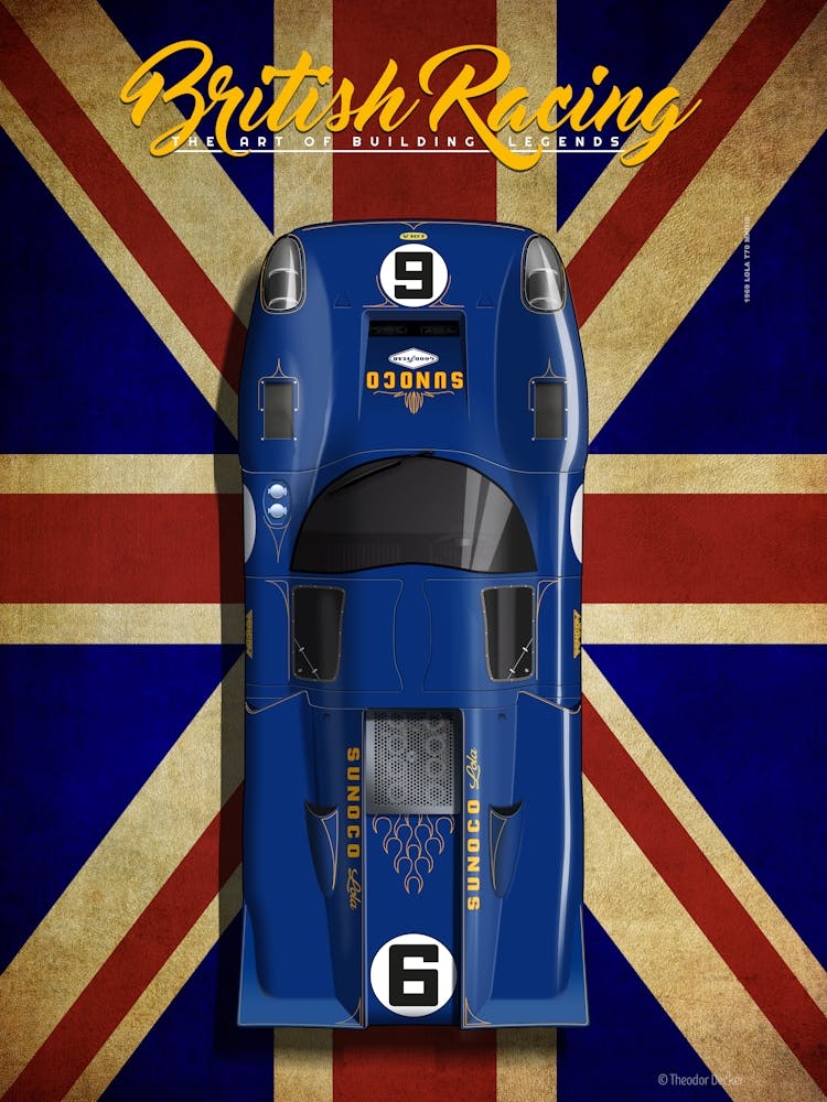 British Racing Lola T70 MK3B No.6 1