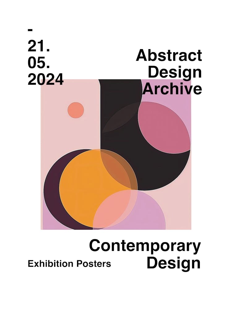 Abstract Design Archive Poster 36
