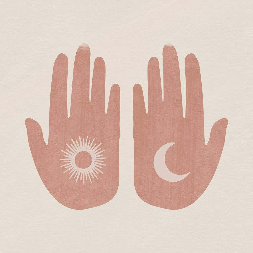 Sun, Moon, Hands