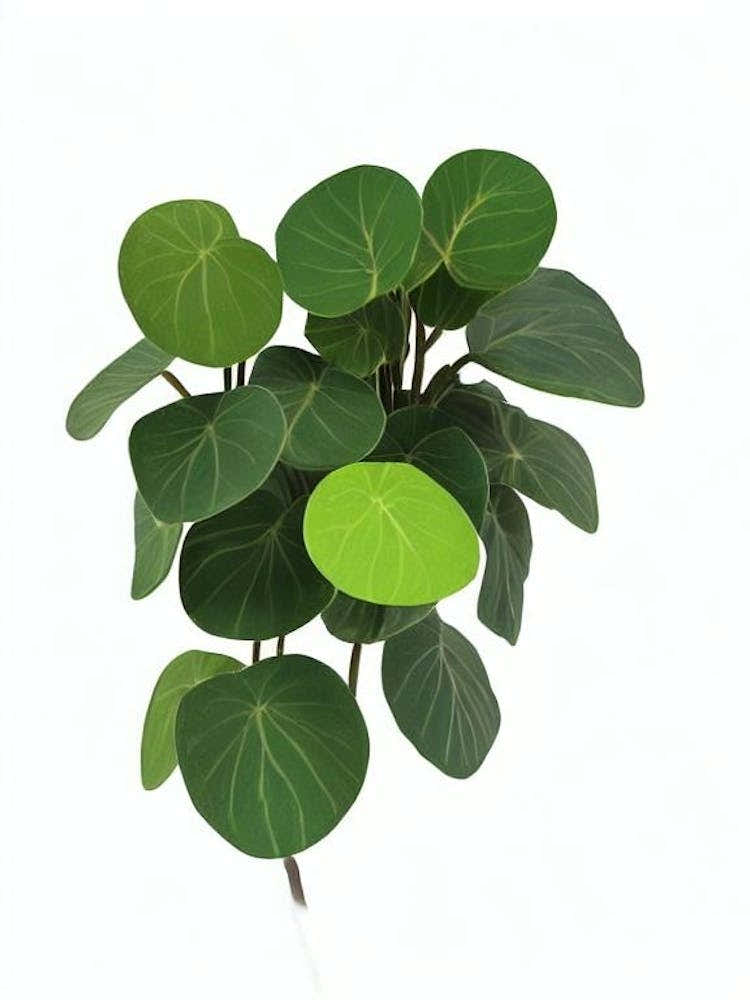 Friendship Plant (Pilea Involucrata) Watercolor