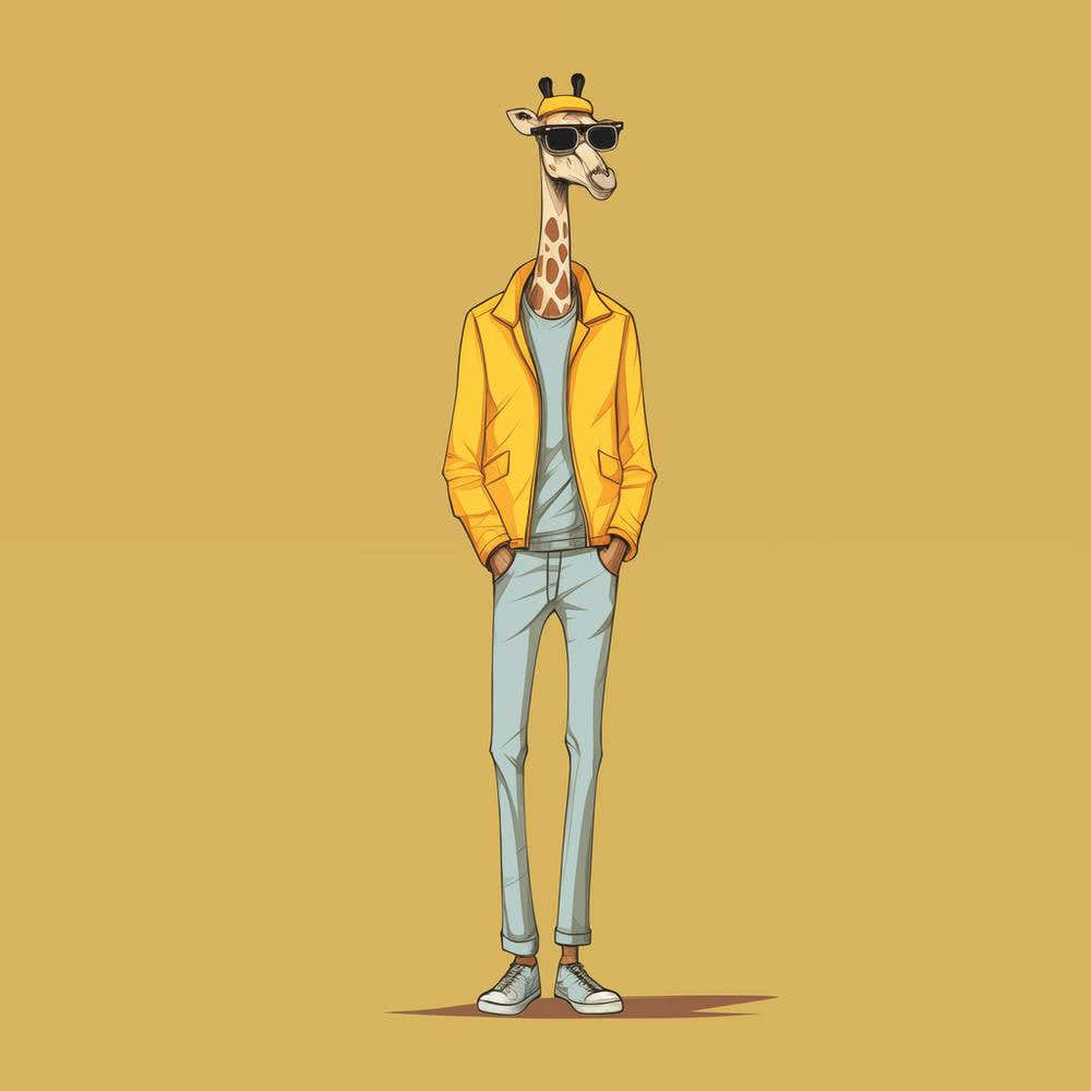 Cartoon Giraffe