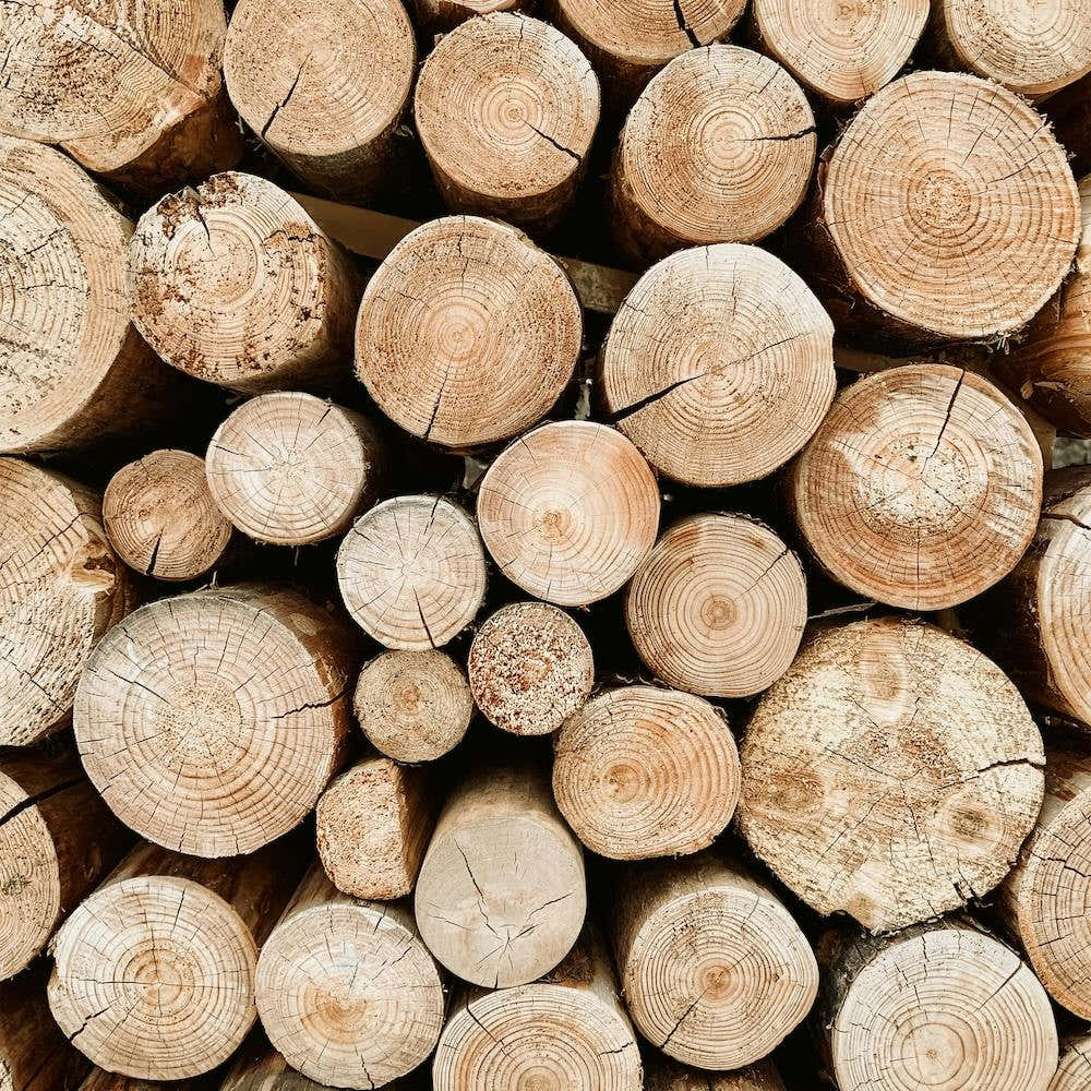 Wood Pile Firewood Square