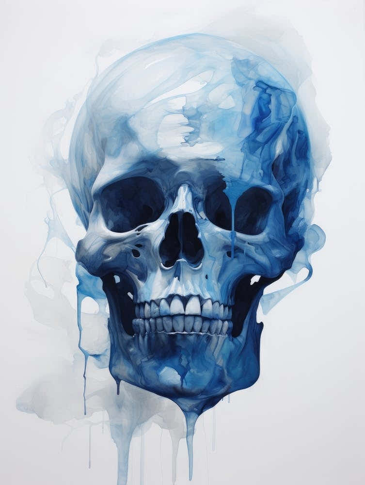 Blue Skull