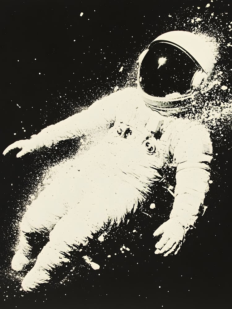 Astronaut In Space 11