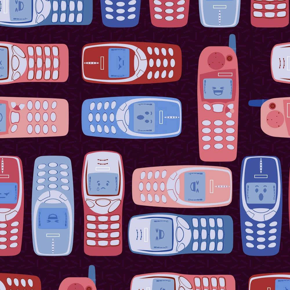 Chobopop Vintage Mobile Phones