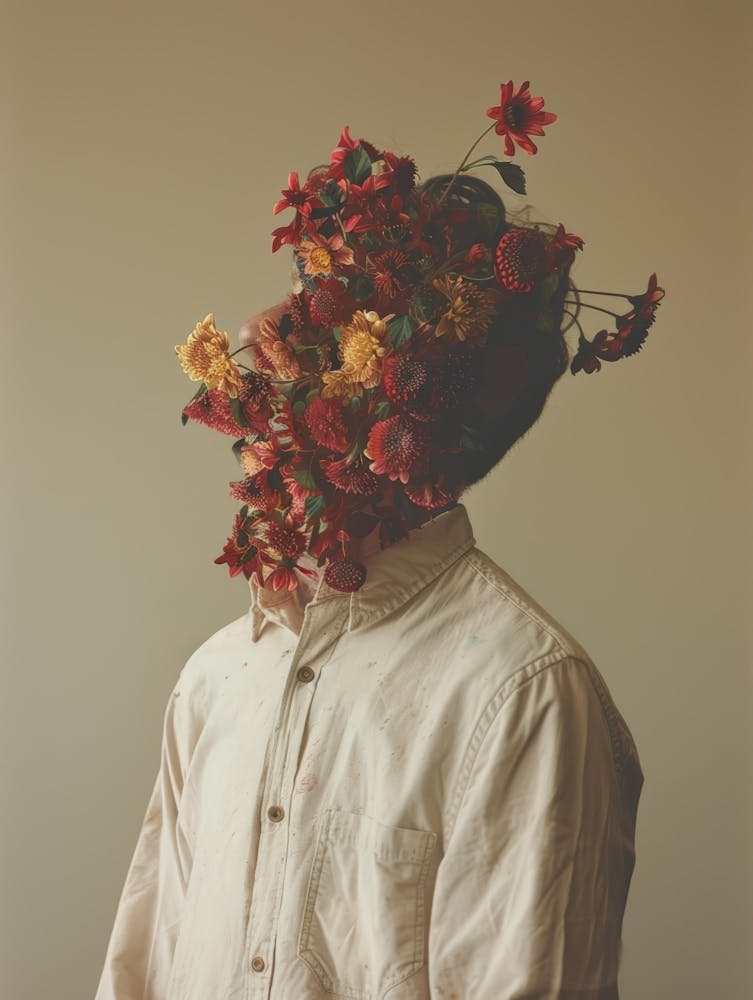 Flowers On The Head 1