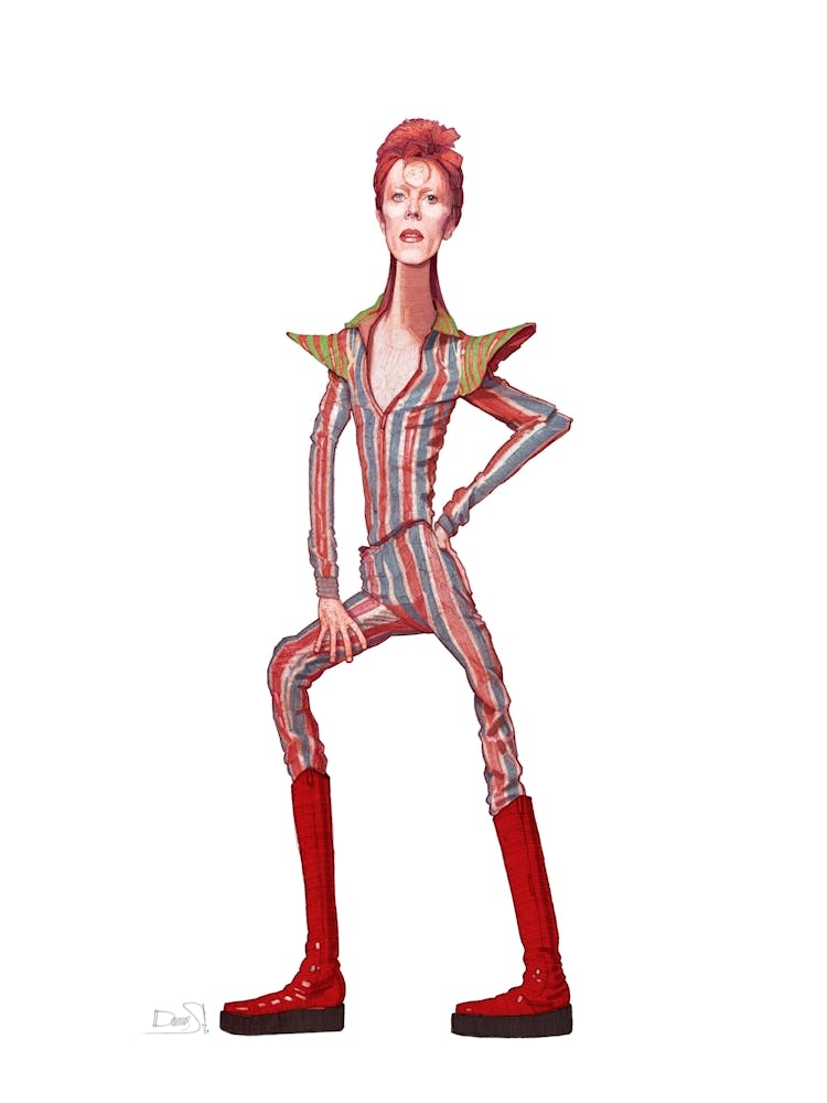 David Bowie Illustration