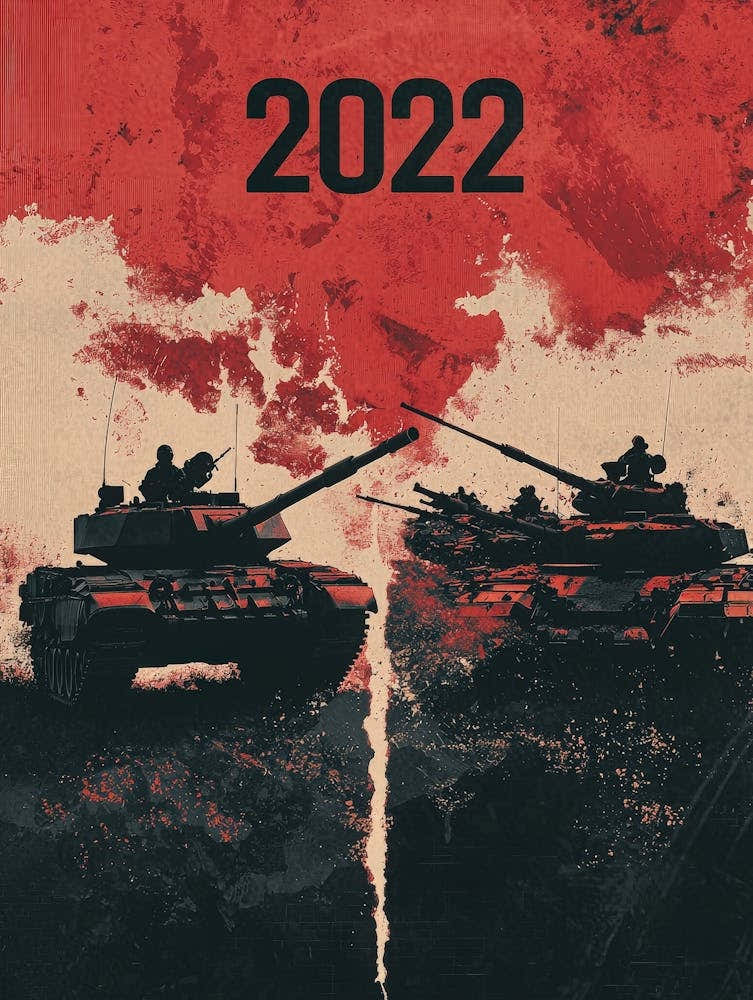 Aihrgdesign A Powerful Geopolitical Poster Marking The Start 9