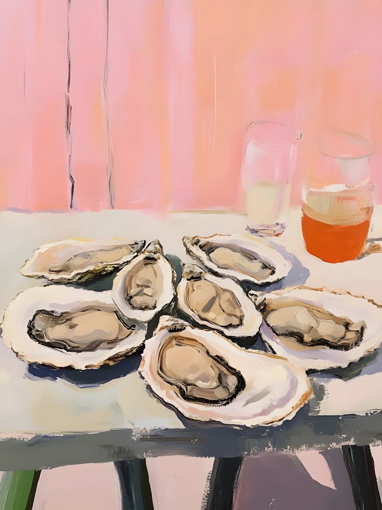 Oysters On The Table 1