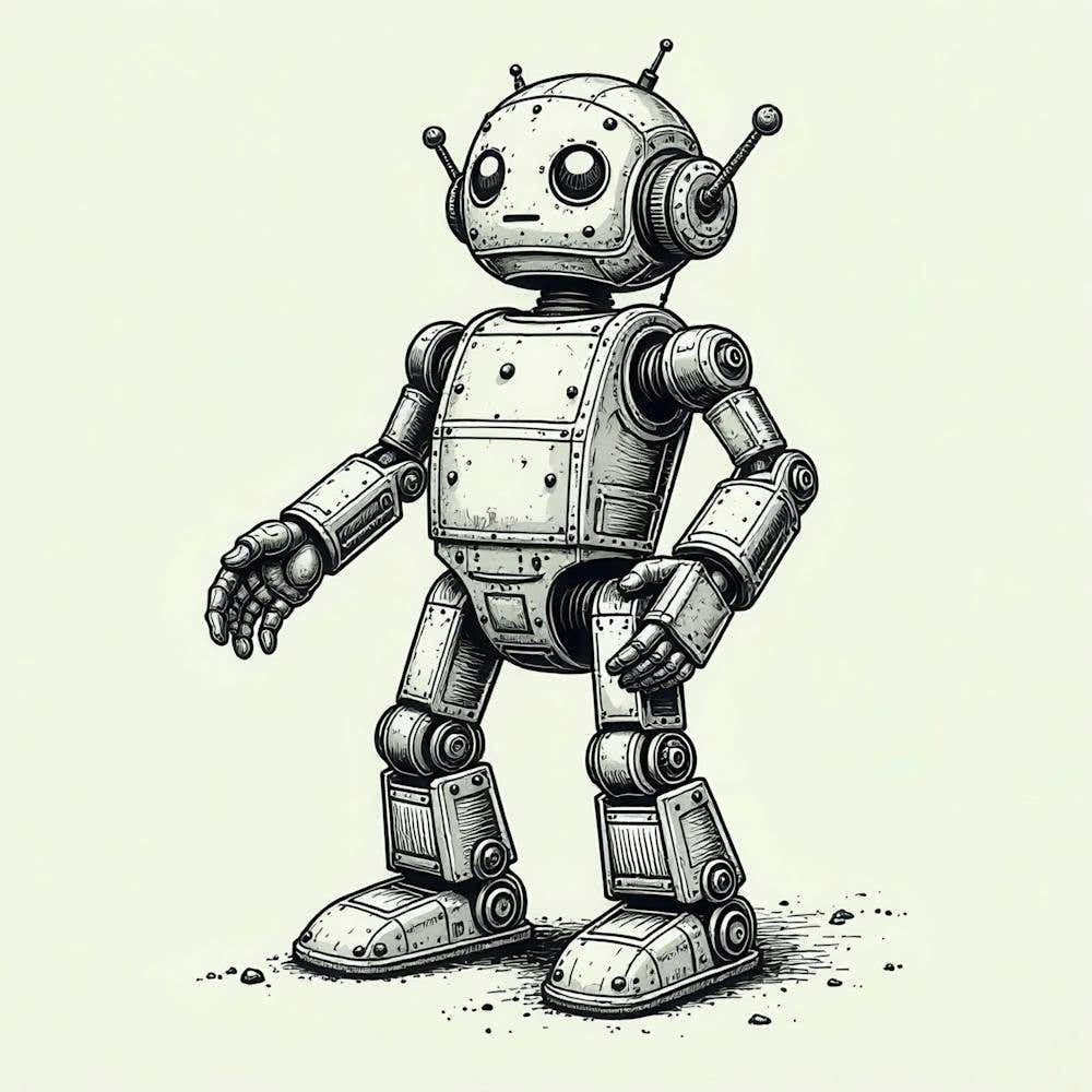Robot Illustration