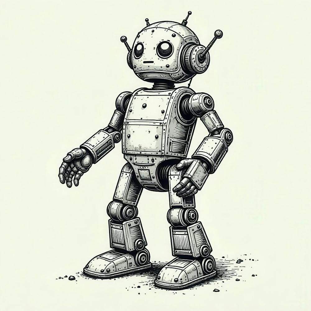 Robot Illustration