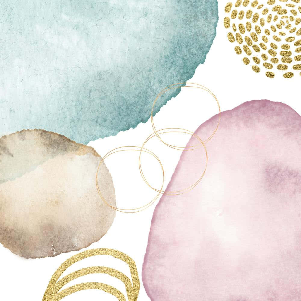 Watercolor Abstract Painting