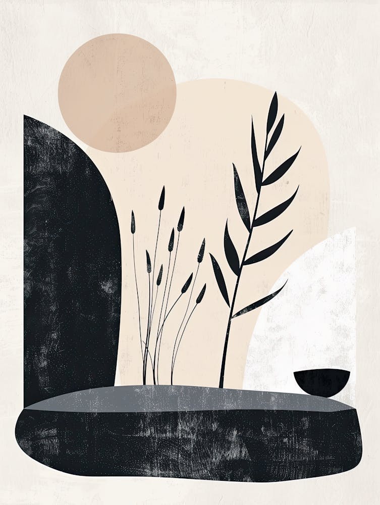 Quiet Geometry Minimalist Style