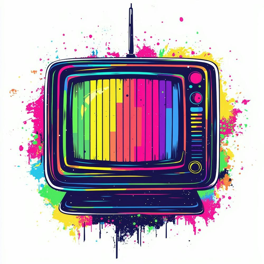 Design Pop Culture Inspired Retro Tv Wit 2