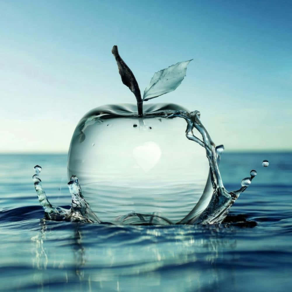 Apple In Water