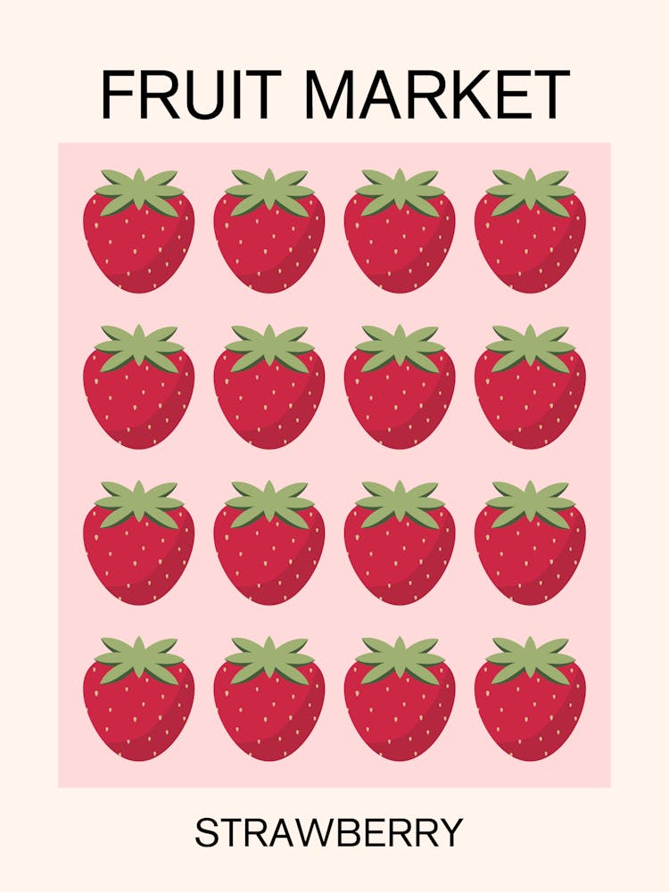 Fruit Market -Strawberry