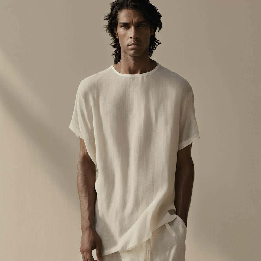 Man In A White Shirt