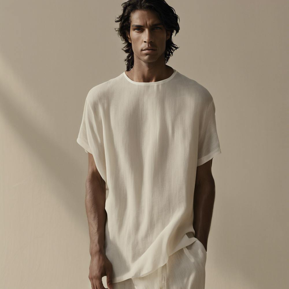 Man In A White Shirt