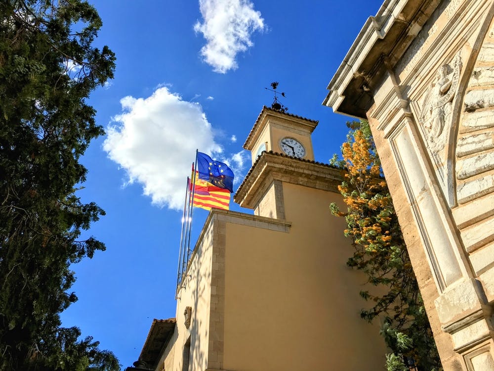 Catalan Flag in Ibiza (Spain Series)