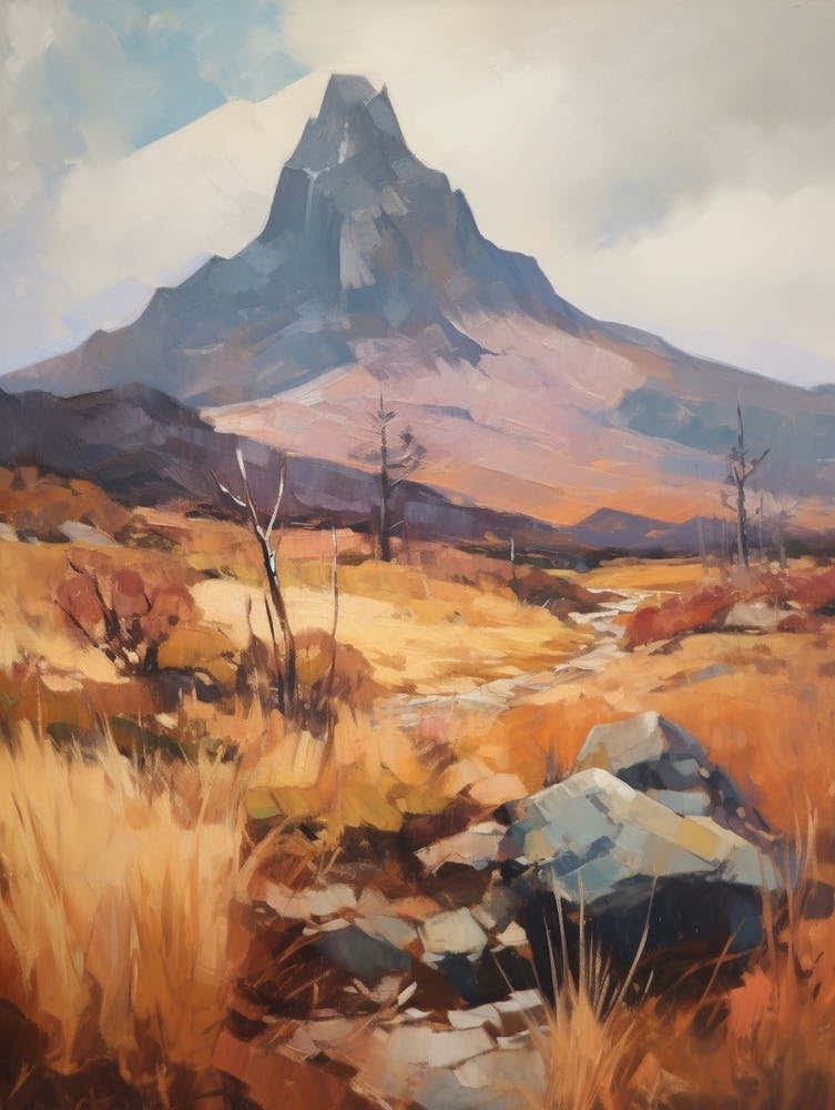 Cradle Mountain Australia 1 Mountain Painting