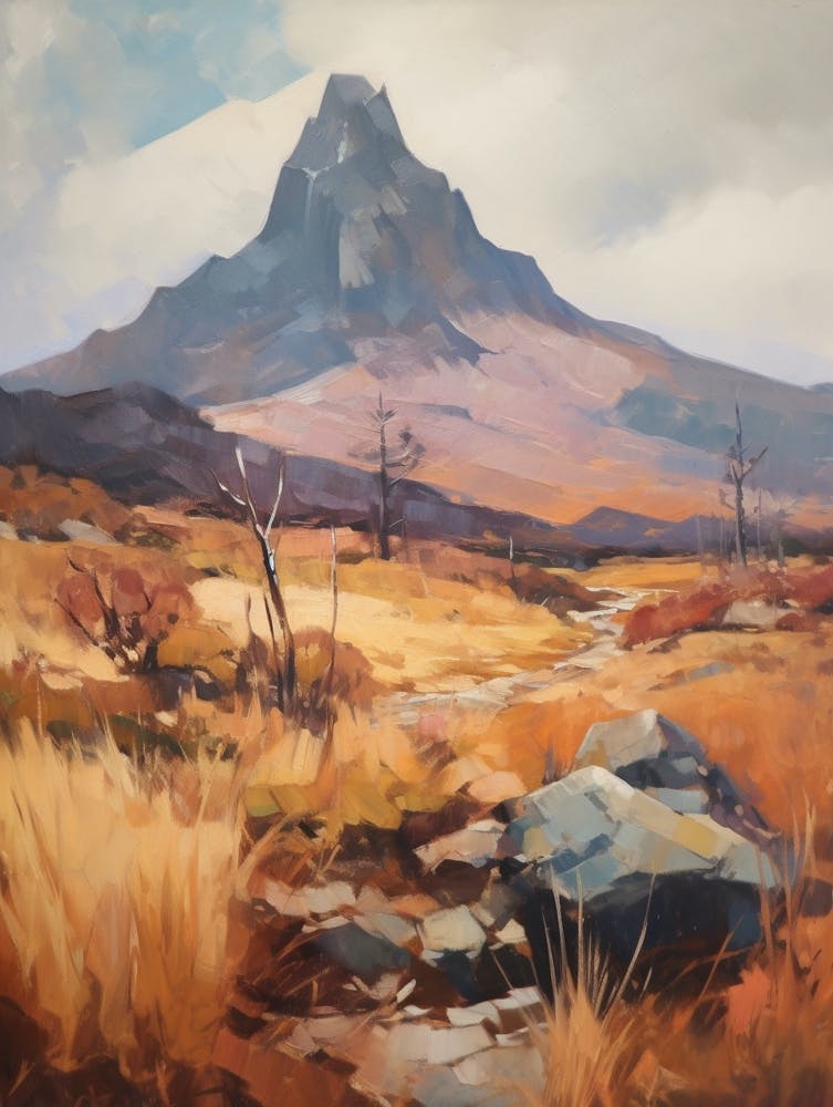 Cradle Mountain Australia 1 Mountain Painting