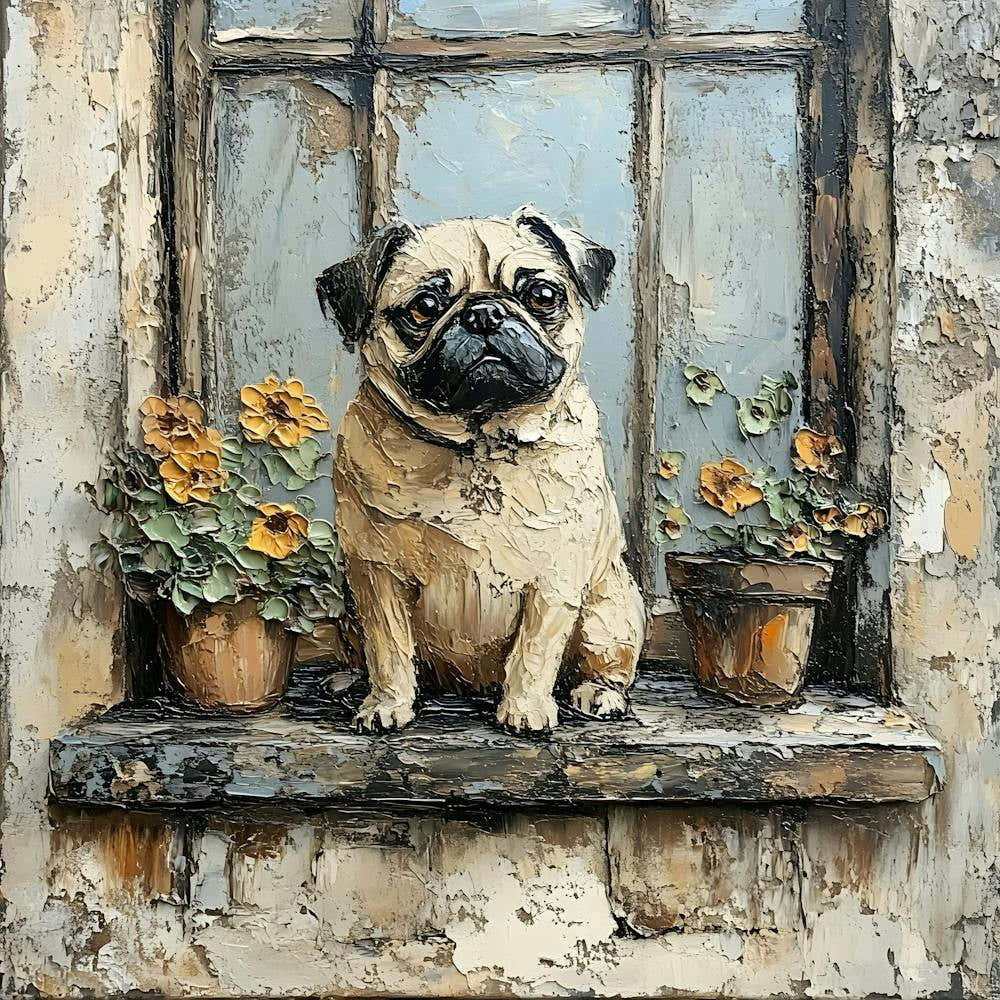 Terrier In Window 10