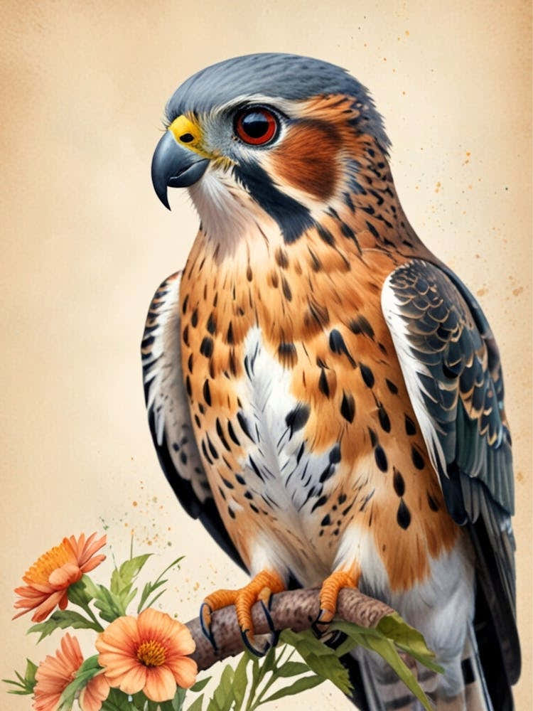 Hawk Painting