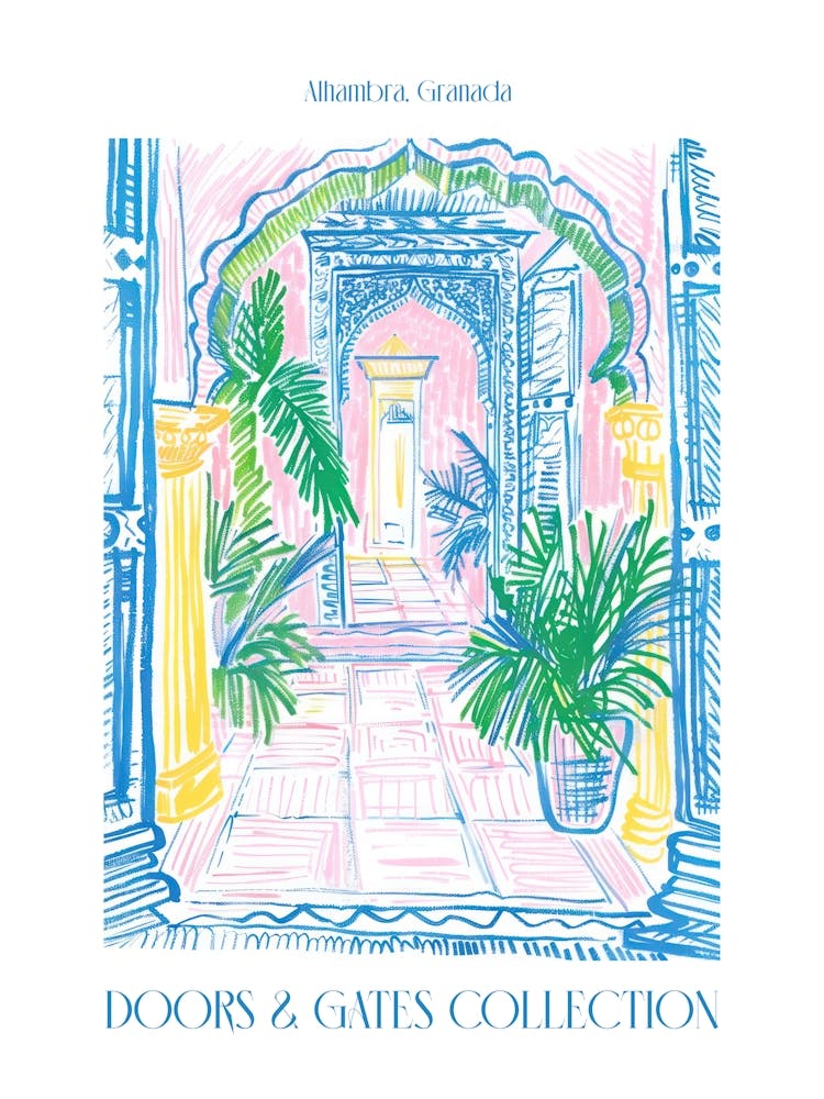 Doors And Gates Collection Alhambra, Granada 6