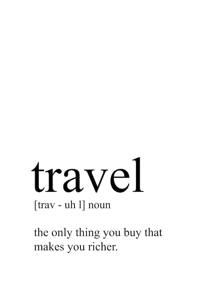 Travel definition
