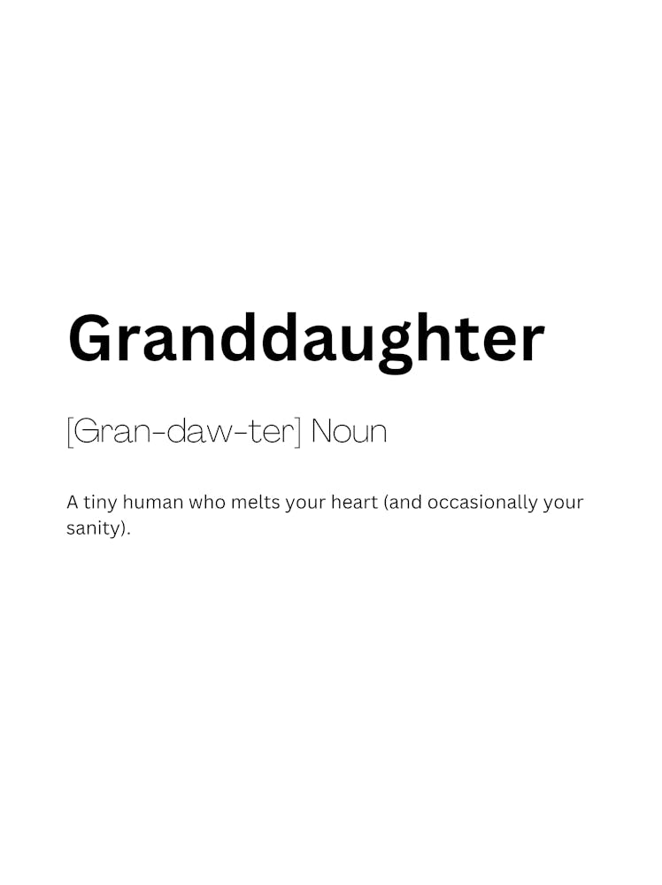 Granddaughter Definition Meaning