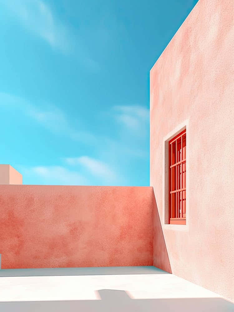 Coral Building Summer Photography