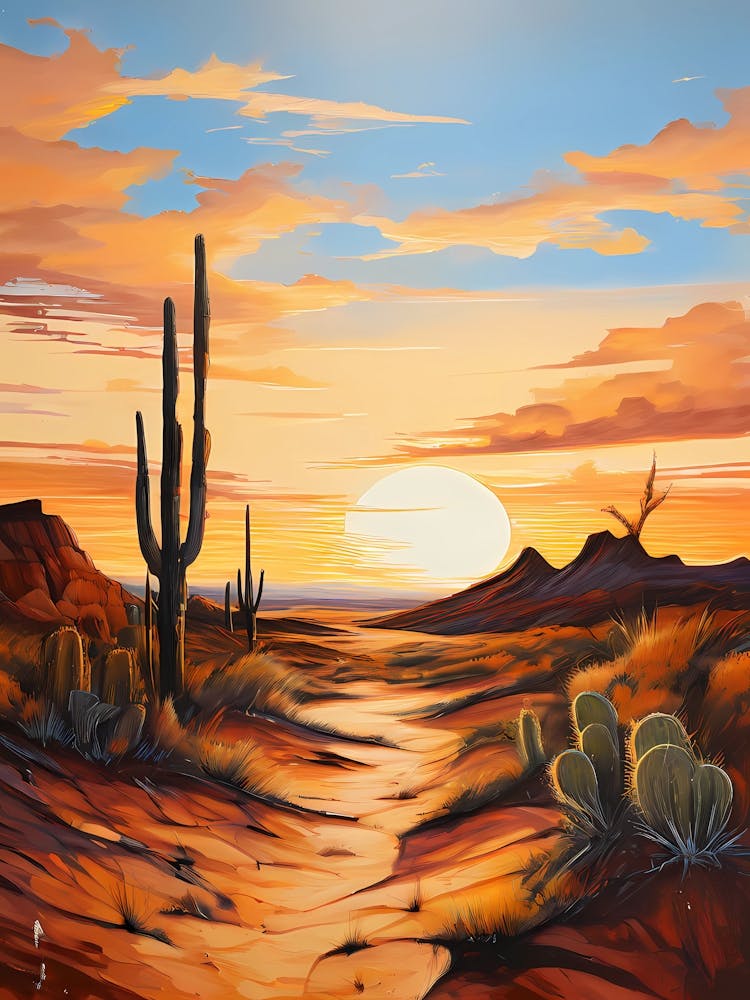 Nature And Desert Art