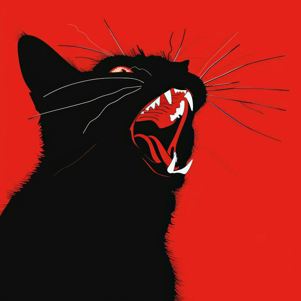 Black Cat Roaring 4