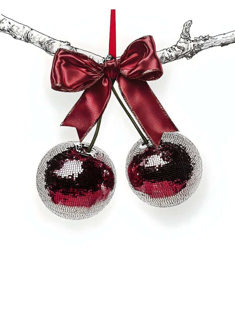 Cherries On A Branch