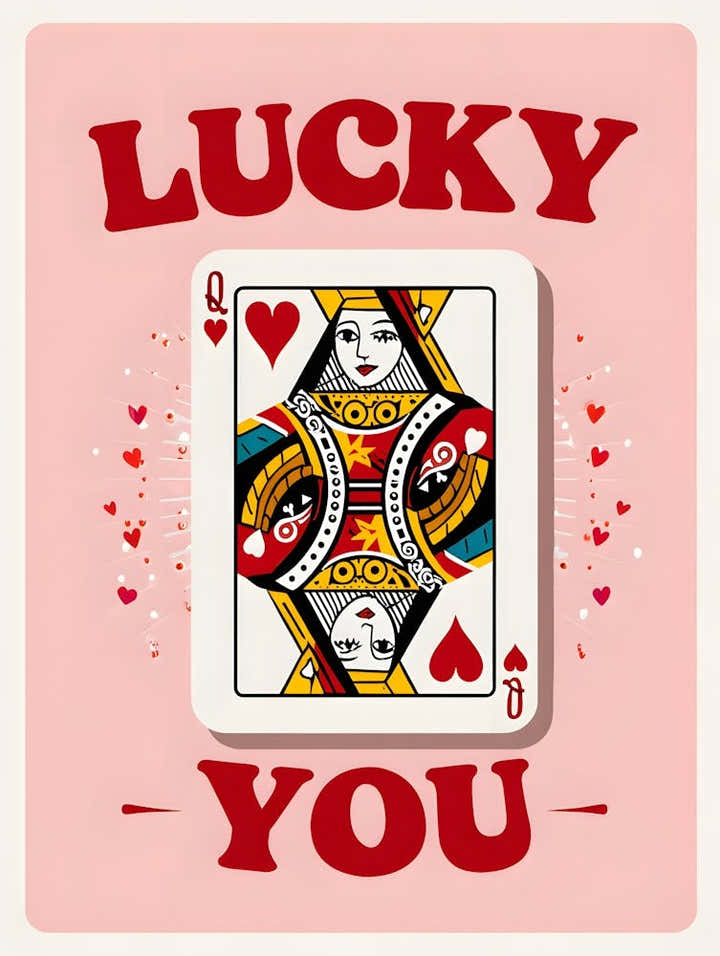 "Lucky You" - Queen of Hearts & Good Fortune