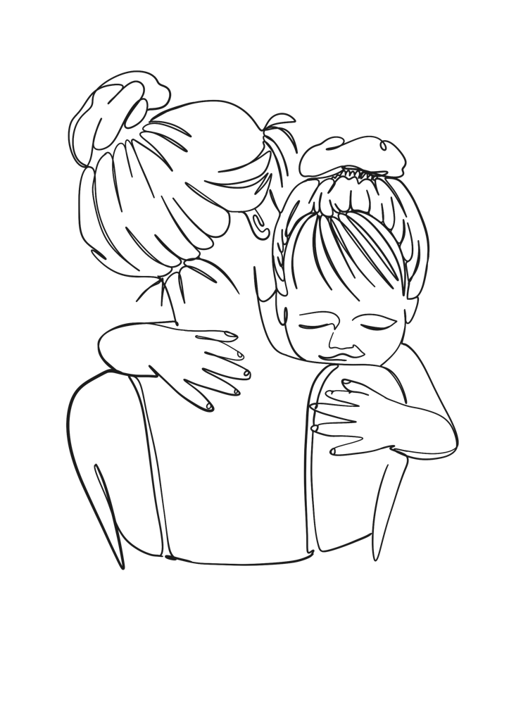 Hugging A Child Mothers day