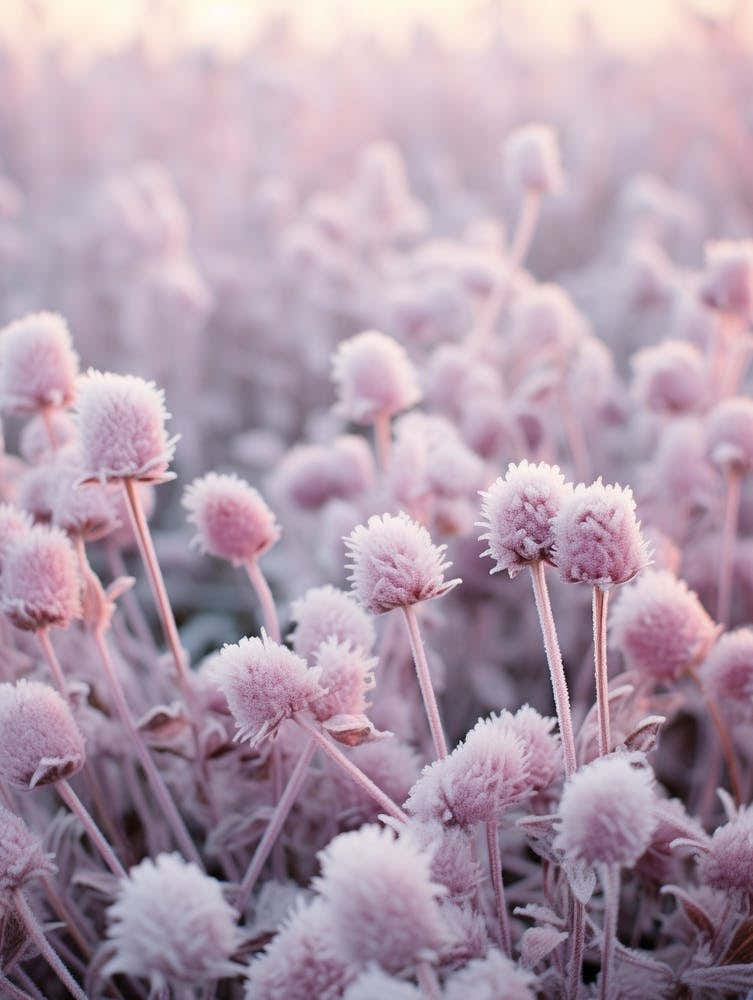Frosty Botanical Globe Amaranth