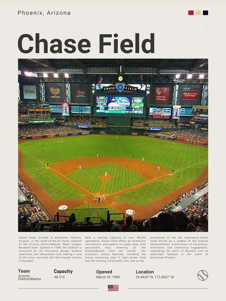 Baseball - Arizona Diamondbacks - Chase Field