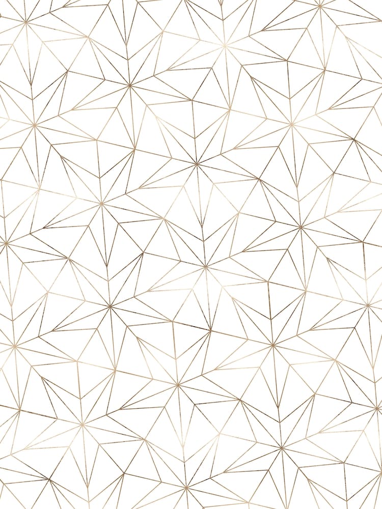 Stars Geometric Gold