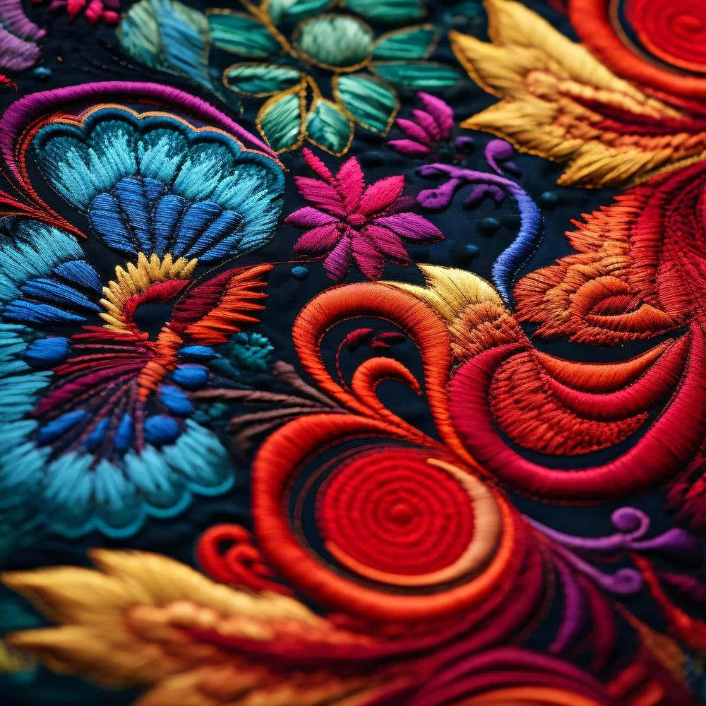 Colorful Embroidery